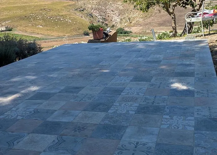 Helimos With Segesta Temple View Near Castellammare Del Golfo